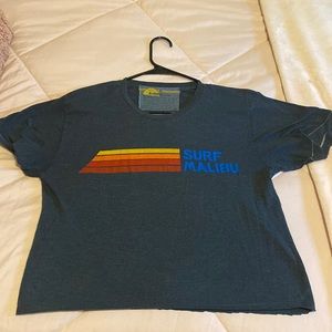 Aviator Nation tee size medium - cut off